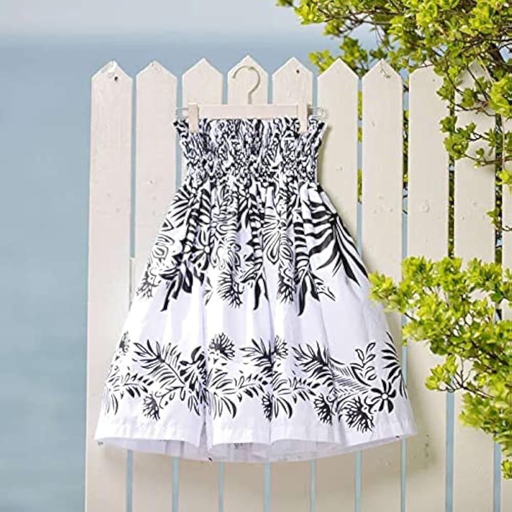 Mint Aloha フラワー柄 パウスカート 黒 Amazon.co.jp: [Miu-Mint-Aloha] ミウ・ミント・アロハ